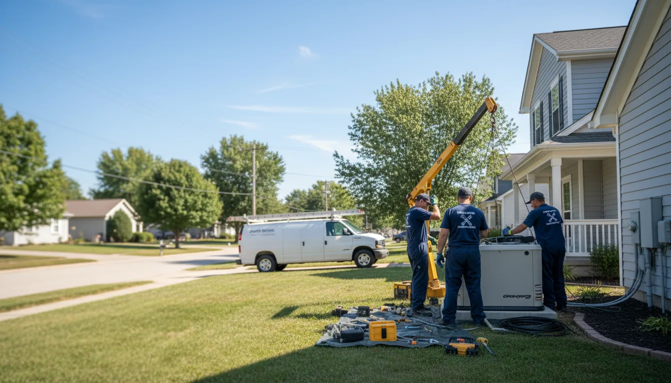 Generator Installation in Basco, IL near me